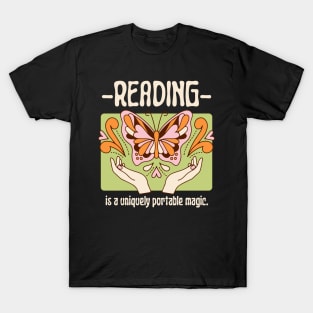 Reading Is A Uniquely Portable Magic T-Shirt